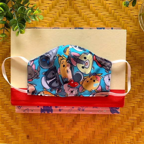 Accessories - SOLD ON ETSY Disney Tsum Tsum Face Mask
